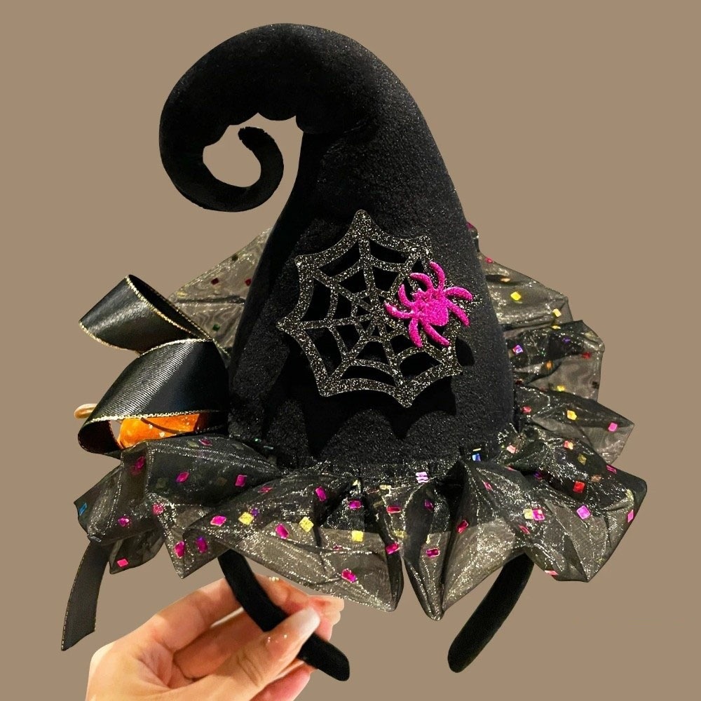 斬新なデザインのハロウィーンヘッドバンド。かぼちゃや幽霊のモ - Party Hat Cone のレビューと価格