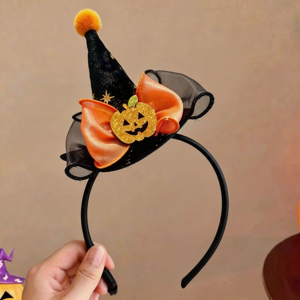 斬新なデザインのハロウィーンヘッドバンド。かぼちゃや幽霊のモ - Party Hat Cone のレビューと価格
