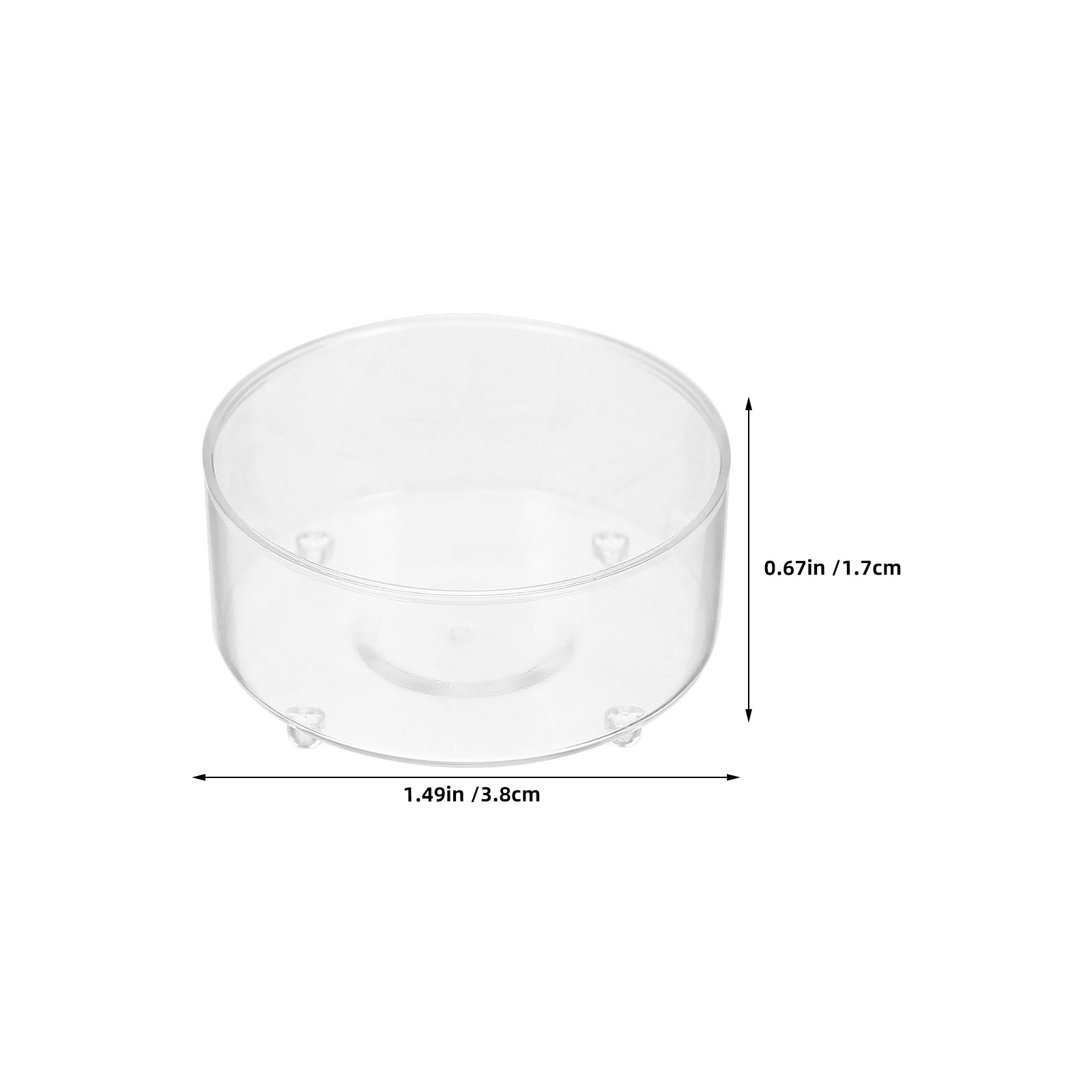 ティーライトキャンドル用プラスチックカップ50個セット 透明 - Event Suppliers のレビューと価格