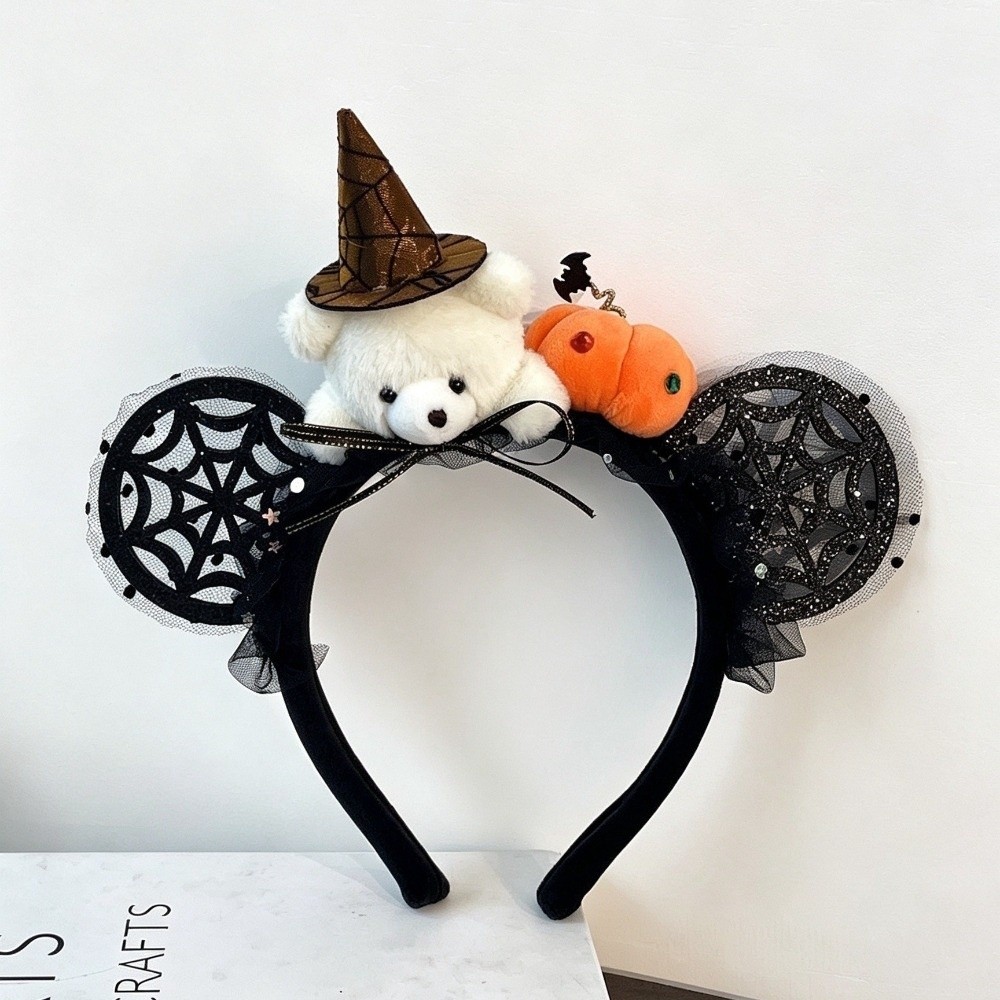 面白い蜘蛛のハロウィーンヘッドバンド、かぼちゃ、お化け、魔女 - Party Hat Cone のレビューと価格