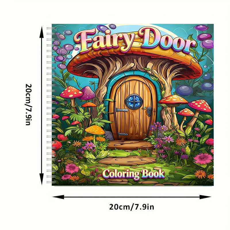 大人のための塗り絵ブック、妖精の扉、誕生日プレゼント、新学期 - Supply Event のレビューと価格