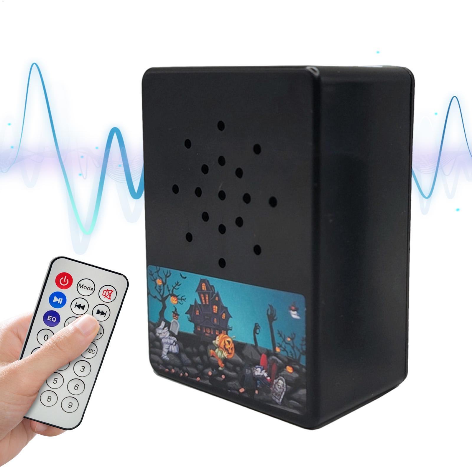 ハロウィーン用サウンドプレーヤー、リモコン付き、おどろおどろ - Event Party Box のレビューと価格