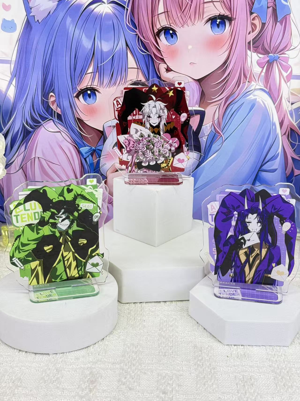 アニメのアクリル製スタンド、かわいいキャラクターのディスプレ - Event Support のレビューと価格
